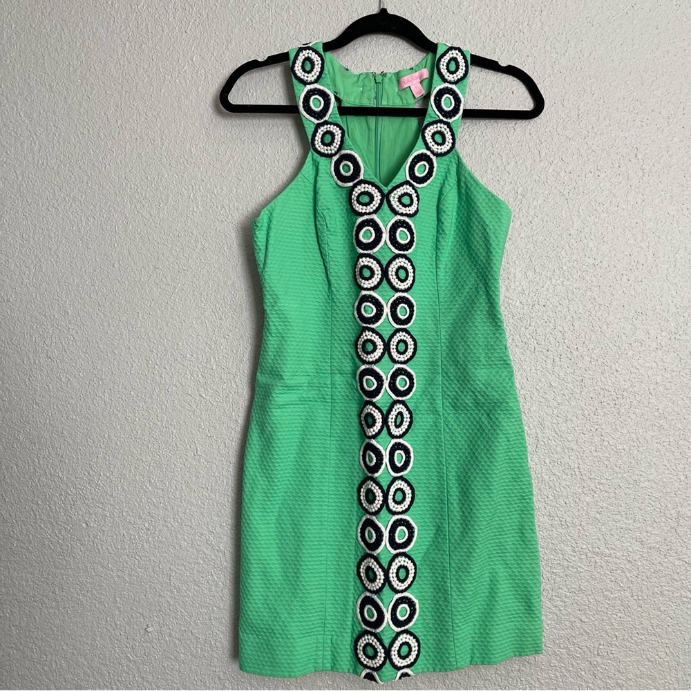 Lilly Pulitzer Trudy Shift Go Go Green